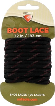 54 Wide Flat Waxed Boot Laces White