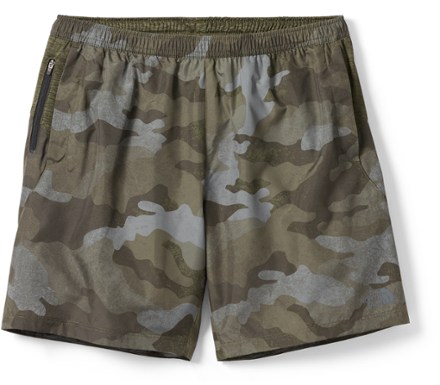 mens linerless running shorts