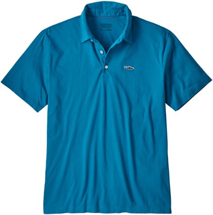 Patagonia Men's Trout Fitz Roy Polo Shirt