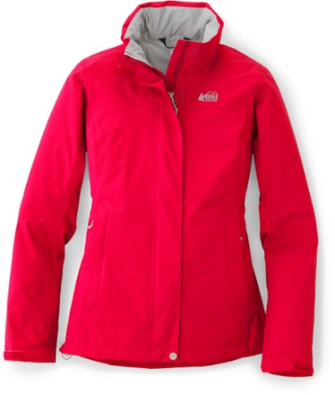 women's short rain jacket