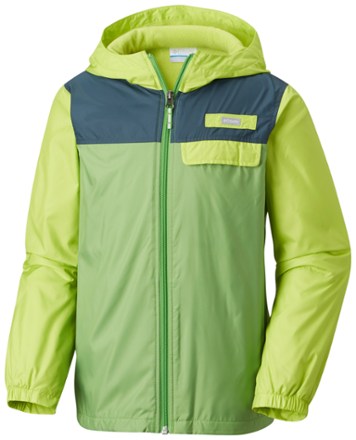 columbia mountain side lined windbreaker