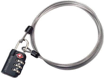 3-Dial TSA Lock and Cable