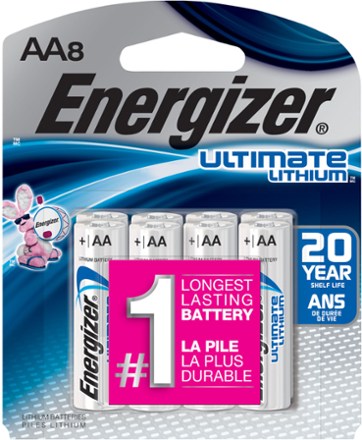 Ultimate Lithium AA Batteries - Package of 8