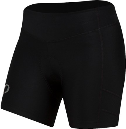 plain black cycling shorts