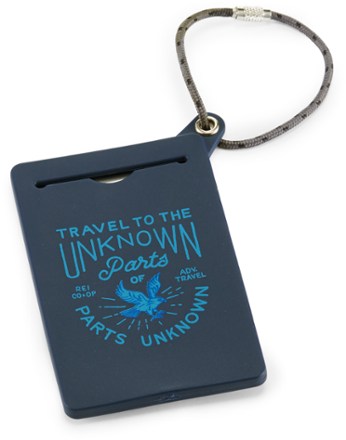 rei luggage tag