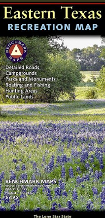 Eastern Texas Recreation Map