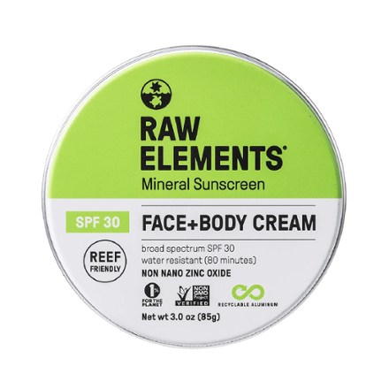 Raw Elements Face + Body SPF 30 Sunscreen Tin - 3 oz.