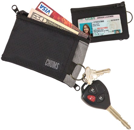 License card holder with keyring  Drivers license, medical aid