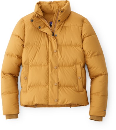 patagonia silent down jacket womens