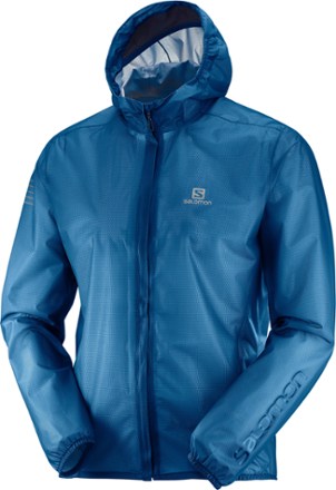 salomon rain jacket running