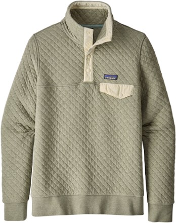 Cotton Quilt Snap T Pullover Women s Celadon XS