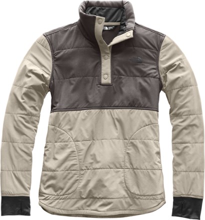 north face snap pullover women's