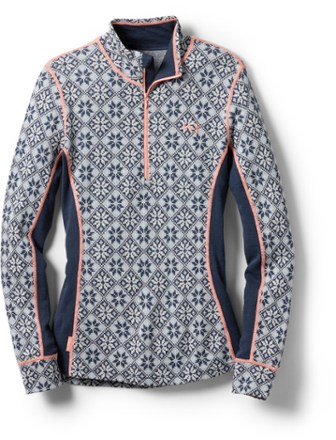 Below is the newest version of Kari Traa Rose Half-Zip Base Layer Top - Women's