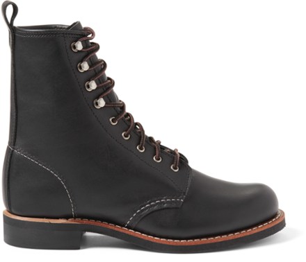 black red wing boots
