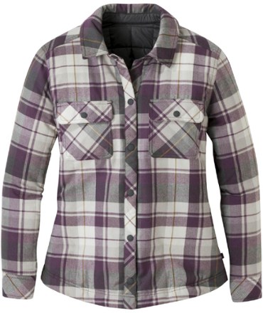women's insulated shirt jacket