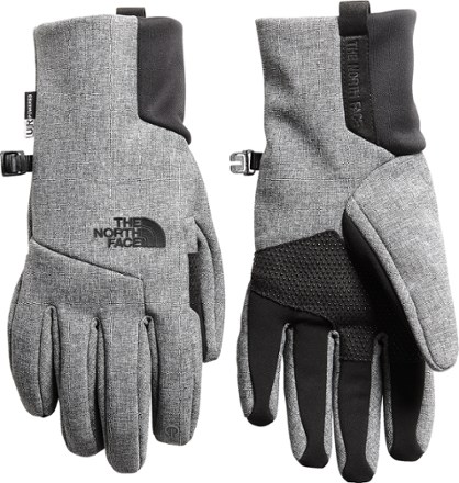 north face etip gloves navy