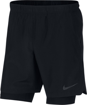 nike challenger 2 in 1 running shorts