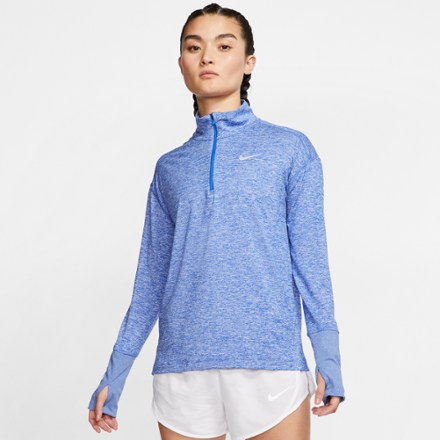 nike element half zip women's running top