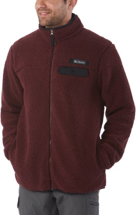 columbia mountain side fleece vest