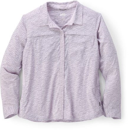 REI Co-op Sahara Pattern Long-Sleeve Shirt - Women's Plus Sizes | REI Co-op