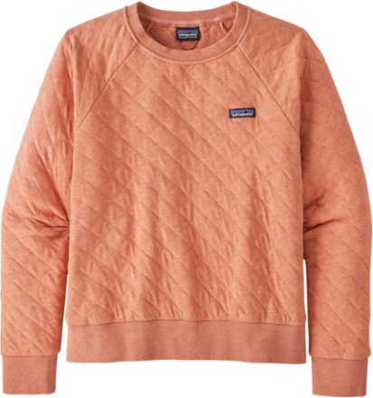 patagonia women's cotton quilt crew pullover