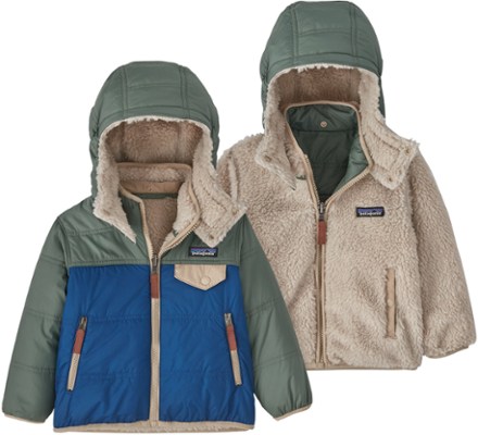 Patagonia Reversible Tribbles Insulated Hoodie Toddlers REI Co op