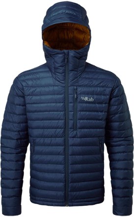 rab microlight alpine jacket electric blue