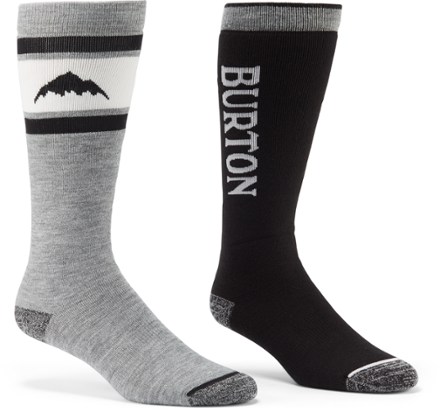 Burton Weekend Snowboard Socks - Men's - 2 Pairs 0
