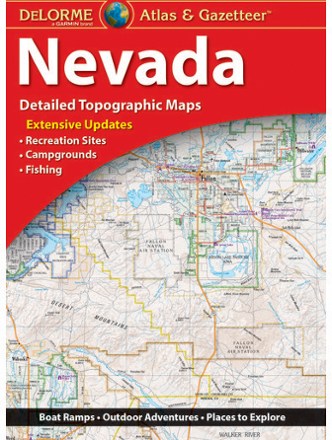 DeLorme Nevada Atlas and Gazetteer