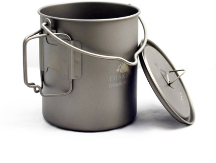 Titanium 750ml Pot with Bail Handle