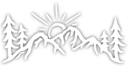 Mountain Scene Sticker