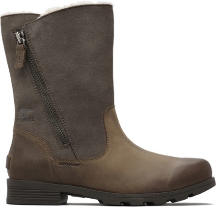 sorel emelie foldover boot black