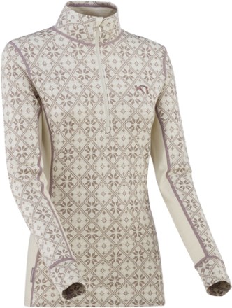 Rose Half-Zip Base Layer Top - Women's - Ebony