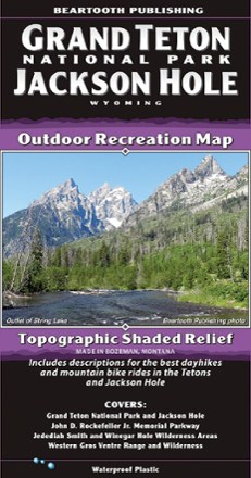 Grand Teton National Park and Jackson Hole Map