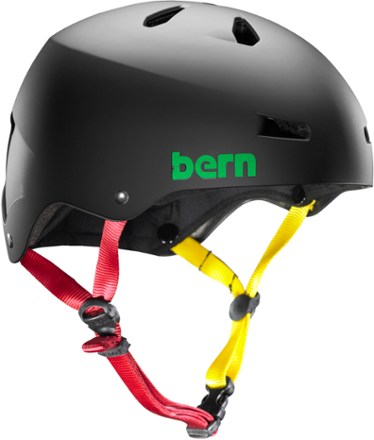 Macon Water Helmet - Matte Black Rasta