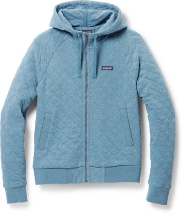 Organic Cotton Quilt Hoodie - Women's