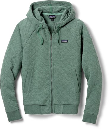 Patagonia Organic Cotton Quilt Hooded Jacket - Women's - Clothing