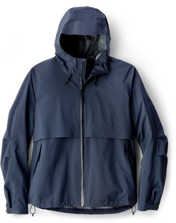 plus size packable rain jacket
