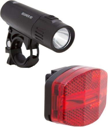 Beamer 80 / Grateful Red Bike Light Set