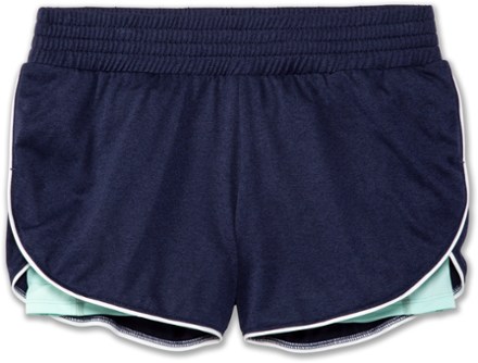 brooks 2 in 1 running shorts women's