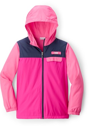 columbia mountain side lined windbreaker