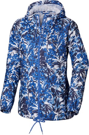 columbia women's flash forward printed windbreaker