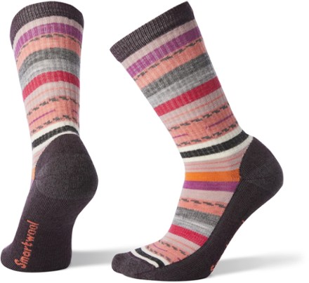 Smartwool Women/'s Everyday Margarita Merino Wool Crew Socks Work /& Casual