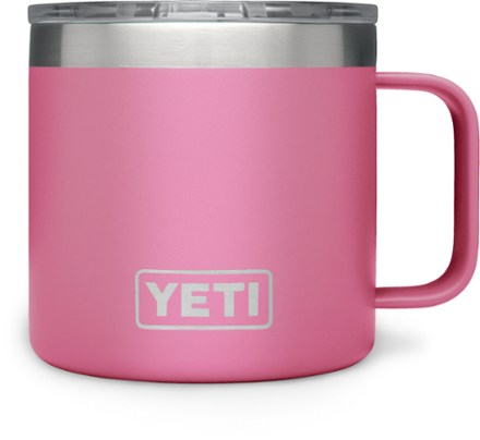 pink yeti coffee mug