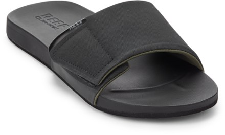 women's gray flip flops