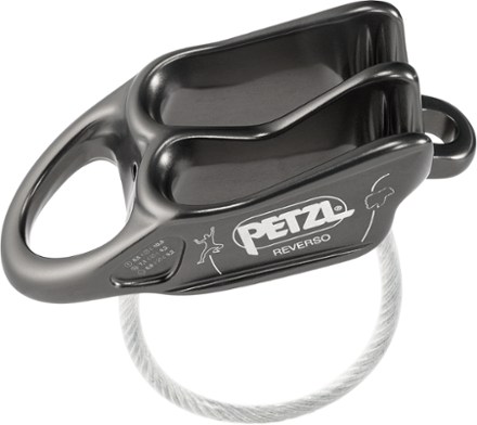 Petzl SM'D Wall H-frame Nonlocking Black Carabiner With Tethering Hole 2017