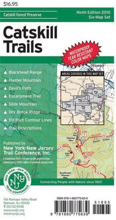 Catskill Trails Map Set - 12th Edition