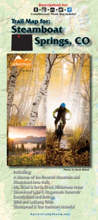 Steamboat Springs, Colorado Trail Map - 2018