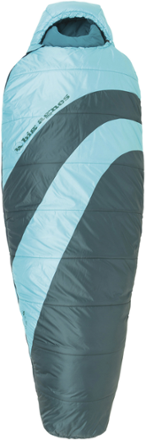 Elsie 15 Sleeping Bag Women s Petite Pine Turquoise Petite Right Zip