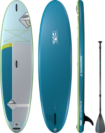 SHUBU Solr Inflatable Stand Up Paddle Board with Paddle - 10'6"